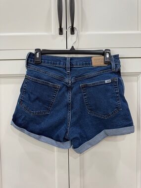 Levi Strauss Signature-Heritage High Rise Shorts Size 6 W 28 Blue